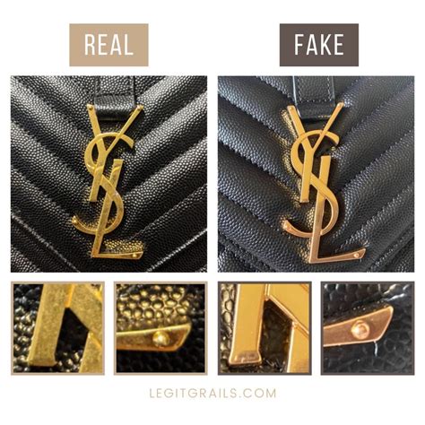 how can you tell if a ysl bag is fake|authentic ysl dust bag.